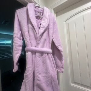 Lavender Plush Robe
